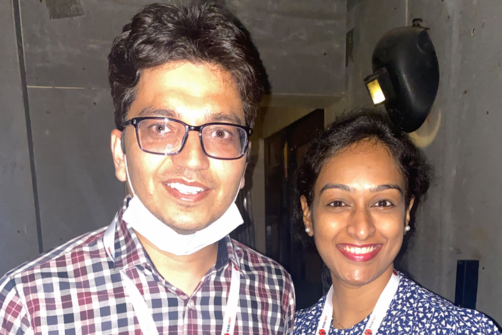 Avinash and Manasa from pCloudy