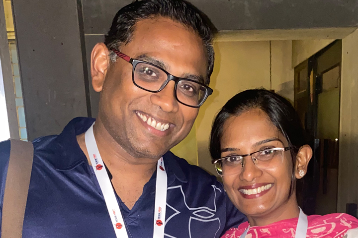 Shyamal and Saraswati from Lavelle Networks