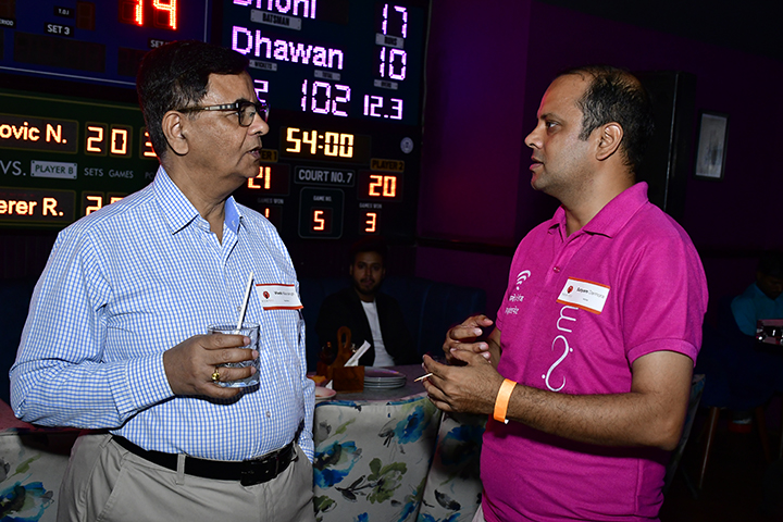 Dr. Vivek Mansingh with Satyam Darmora (WIOM)